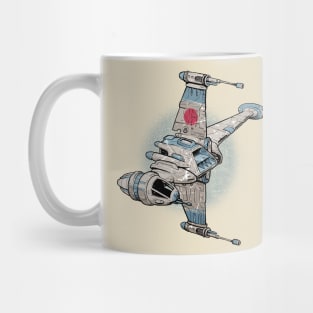 B WING FIGHTER CORPS BLUE Mug